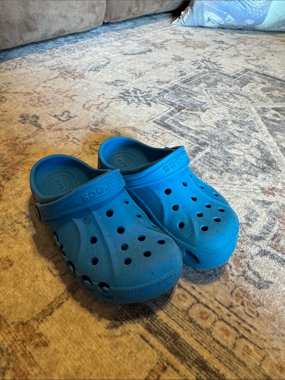 CROCS Kids Water Clogs in Bright Blue